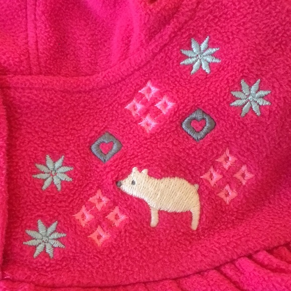 Child of Mine by Carter’s Hot Pink Fleece Hoodie - Picture 9 of 9